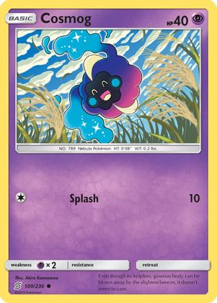Cosmog [100] (Unified Minds) Reverse Holofoil
