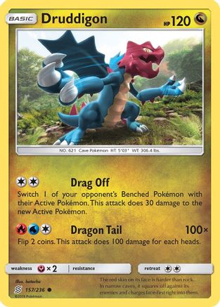 Druddigon 157/236 - SM  Unified Minds