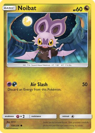 Noibat 158/236 - SM  Unified Minds Reverse Holofoil