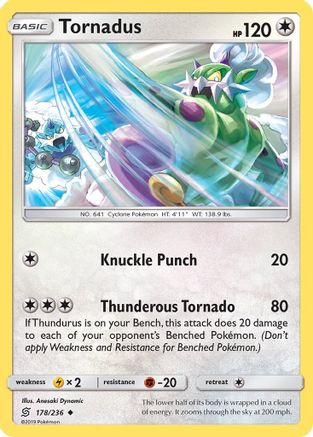 Tornadus 178/236 - SM  Unified Minds