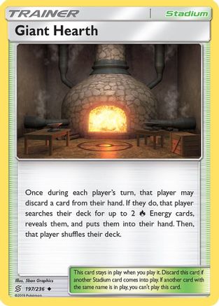 Giant Hearth 197/236 - SM  Unified Minds