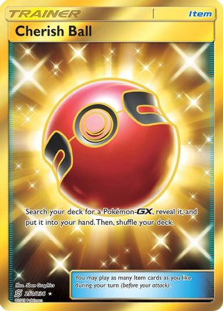 Cherish Ball (Secret) 250/236 - SM  Unified Minds Holofoil