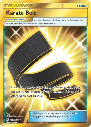 Karate Belt (Secret) 252/236 - SM  Unified Minds Holofoil