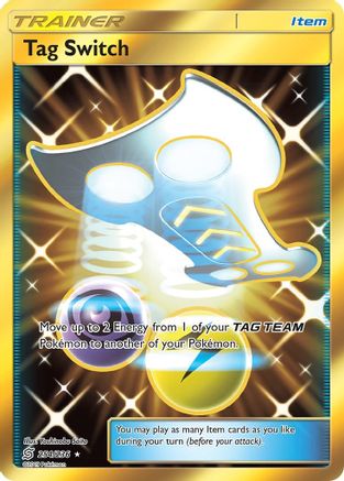 Tag Switch (Secret) 254/236 - SM  Unified Minds Holofoil
