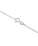 Giani Bernini Crystal and Cubic Zirconia Halo 18in Pendant Necklace