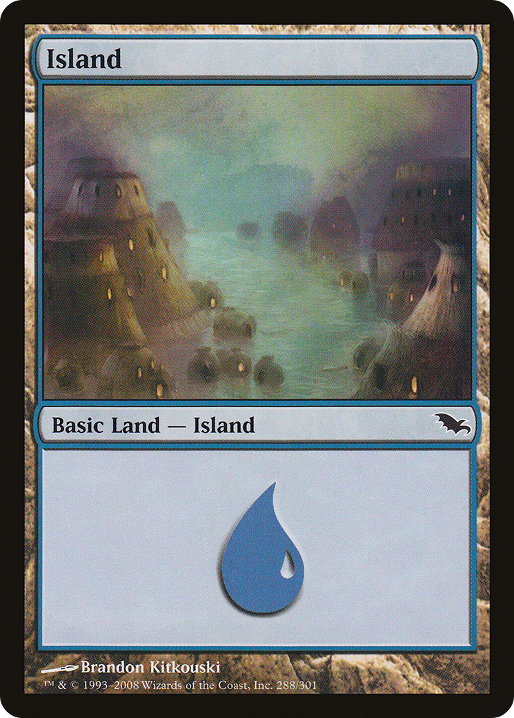 Island (SHM-288) - Shadowmoor Foil