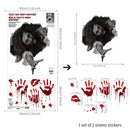 Halloween decoration stickers