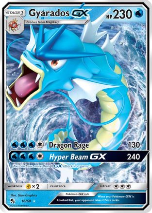 Gyarados GX 016/68 - Hidden Fates Holofoil