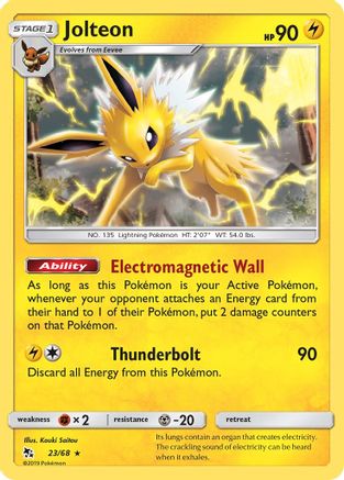 Jolteon 023/68 - Hidden Fates