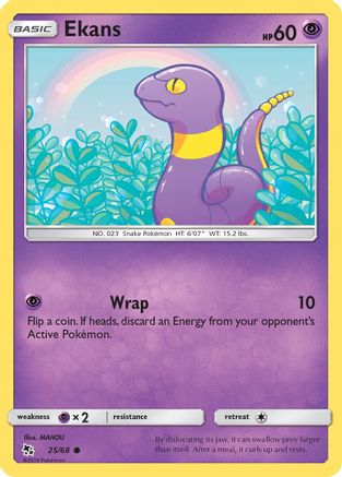Ekans 025/68 - Hidden Fates