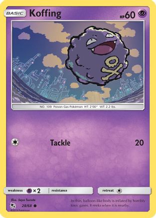 Koffing 028/68 - Hidden Fates