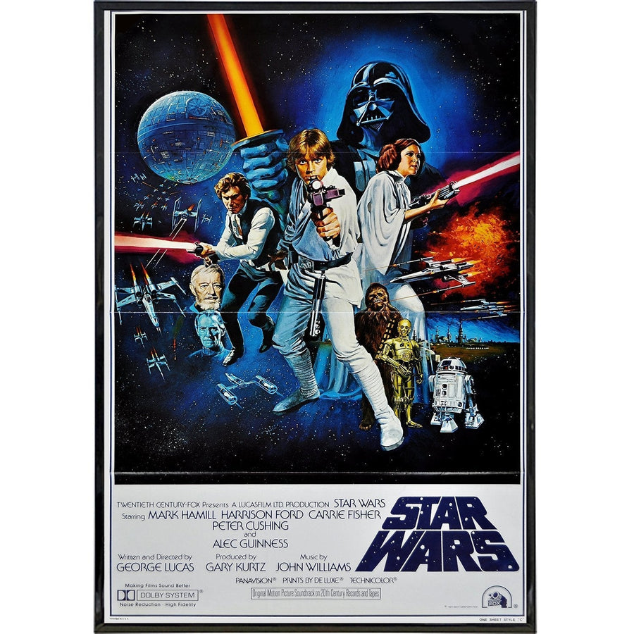 1977 Star Wars International Film Poster Print