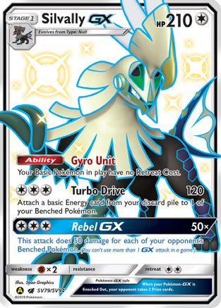 Silvally GX SV79/SV94 - Hidden Fates Shiny Vault Holofoil