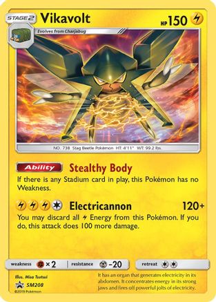 Vikavolt SM208/248 - SM Promos Holofoil