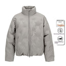 Mens American-style Short White Duck Down Jacket