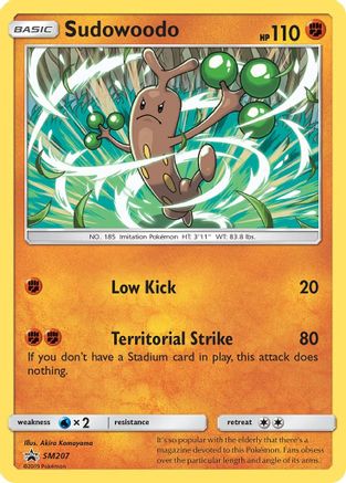 Sudowoodo SM207/248 - SM Promos Holofoil