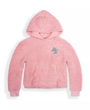 Epic Threads Big Girls Solid Sherpa Hoodie, Size XL