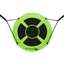 40 Inch Flying Saucer Tree Swing Indoor Outdoor Play Set-Green