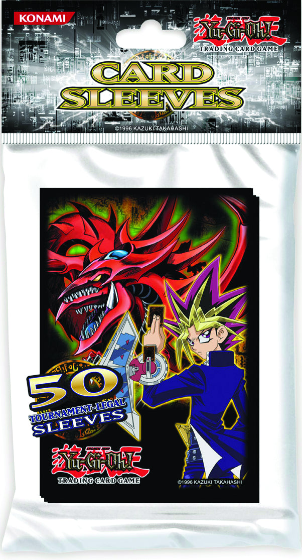 Card Sleeves 50-Pack (Yugi & Slifer)