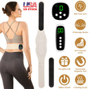 EMS Lower Back Massager Heating Pad Cordless Heating Pad for Back Belly Waist with Remote Magnetic Host 8 Modes 19 Intensity Levels 3 Heating Levels