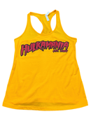 Womens Yellow Hulkamania Tank Top