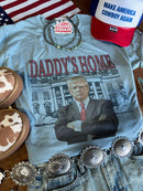 Blue Daddys Home Trump T-shirt