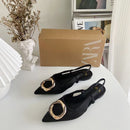 Flat Shoes Pearl Espadrilles for women Casual Slingback Rhinestone Shoes Woman Spring Summer Ladies Low heel Shoes
