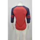 Champion NCAA Mississippi Old Miss Rebels Womens Poly+ Raglan Tee, Size Medium