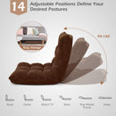 Adjustable 14-position Cushioned Floor Chair