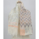 Echo Scarf Cabana Stripe Cover Up Cotton Womens Pink /gold