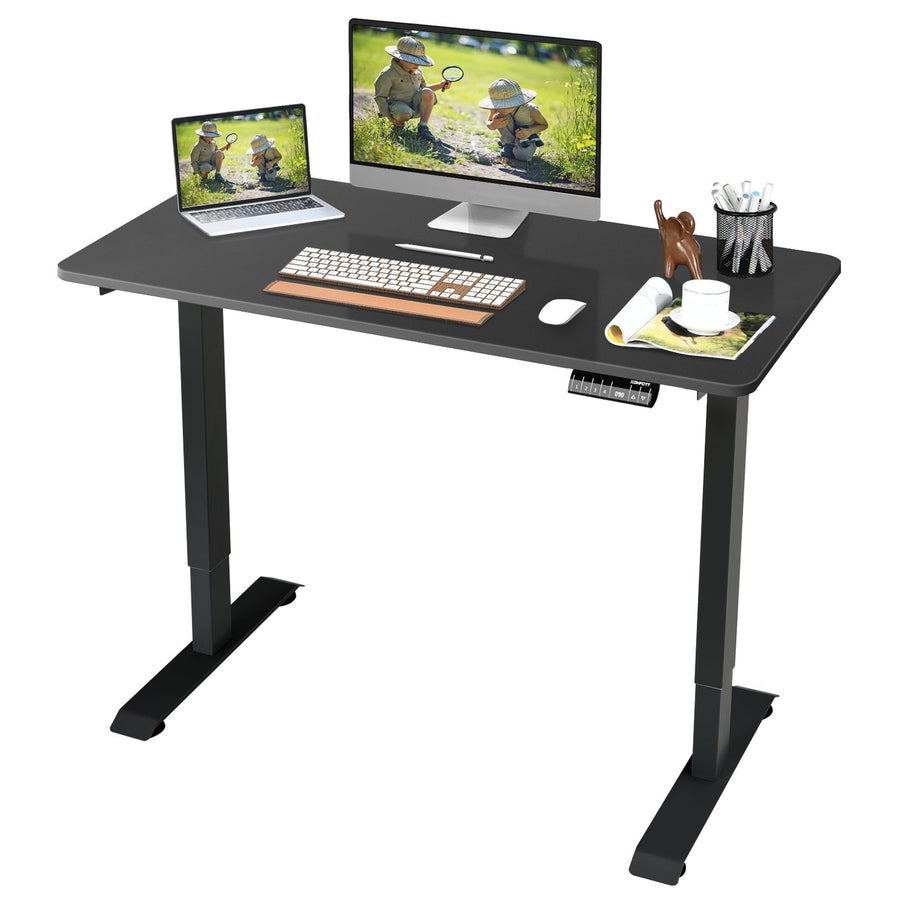 Electric Height Adjustable Standing Desk with Memory Controller