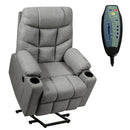 Electric Power Lift Recliner Massage Sofa