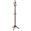 Entryway Height Adjustable Coat Stand with 9 Hooks