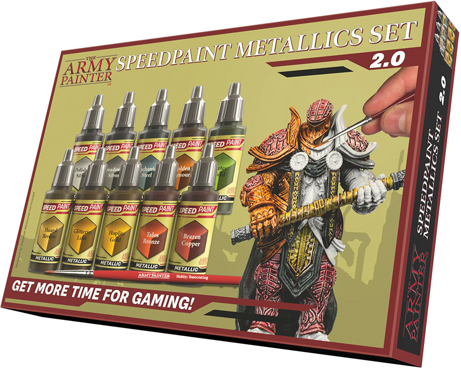 The Army Painter - Speedpaints: Metallics Paint Set