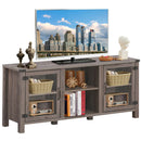 TV Stand Entertainment Center for TVs up to 65 Inch with Storage Cabinets