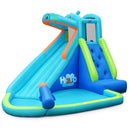 Inflatable Water Pool with Splash and Slide Without Blower