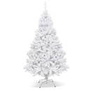 6' / 7.5' / 9' Hinged Artificial Christmas Tree with Metal Stand