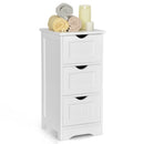 Bathroom Floor Freestanding Storage Organizer with 3 Drawers