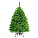 Snow Flocked Artificial Christmas Tree with Metal Stand