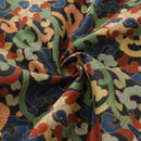 Men's Hawaiian Shirt Nightfall Garden Print Cotton Button-down Short Sleeve Aloha Shirt