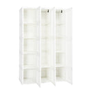Foldable Armoire Wardrobe Closet with 10 Cubes