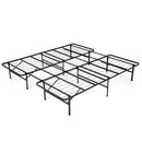 Full/King Size Folding Steel Platform Bed Frame for Kids and Adults