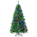 7 Feet Christmas Tree Pre-Lit 3-Minute Quick Shape