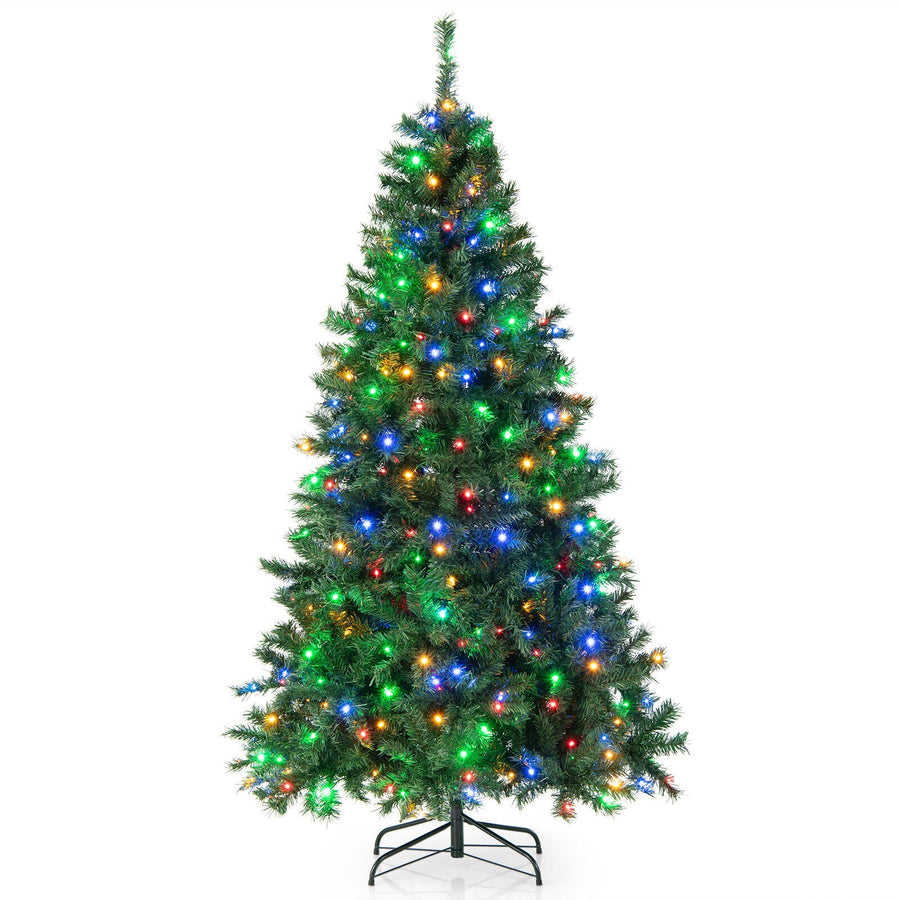 7 Feet Christmas Tree Pre-Lit 3-Minute Quick Shape