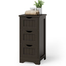Bathroom Floor Freestanding Storage Organizer with 3 Drawers