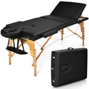 3 Fold Portable Adjustable Massage Table with Carry Case