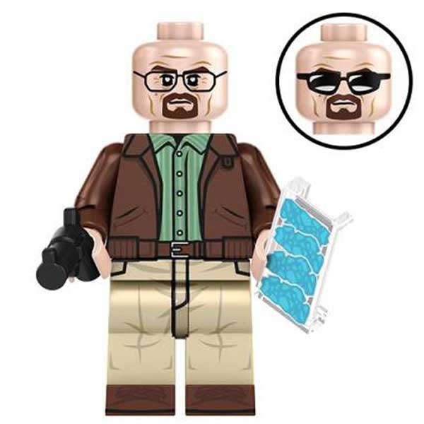 Heisenberg Walter White Breaking Bad Minifigure Building Toy