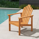 Stackable Adirondack Chairs - Solid Acacia Wood (2-Pack)