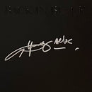 Angus Young Signed Framed Vinyl 34x26" PSA AC/DC