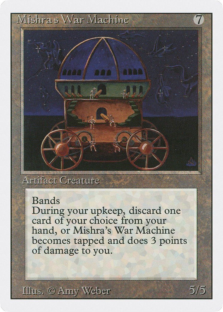 Mishra's War Machine (3ED-266) - Revised Edition